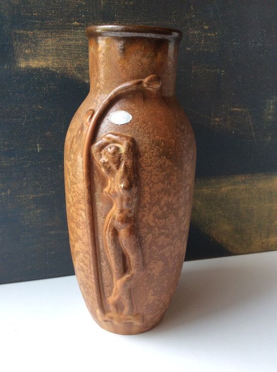 Brownish Art Deco vase 77