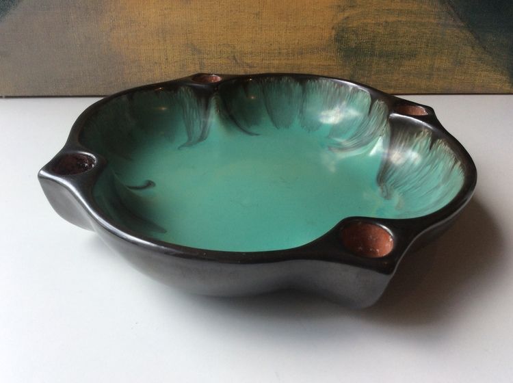 Green/black advent bowl 2675