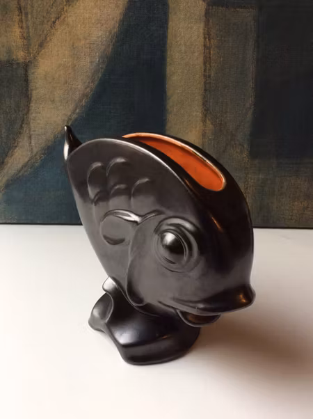 Black/orange napkin holder 320