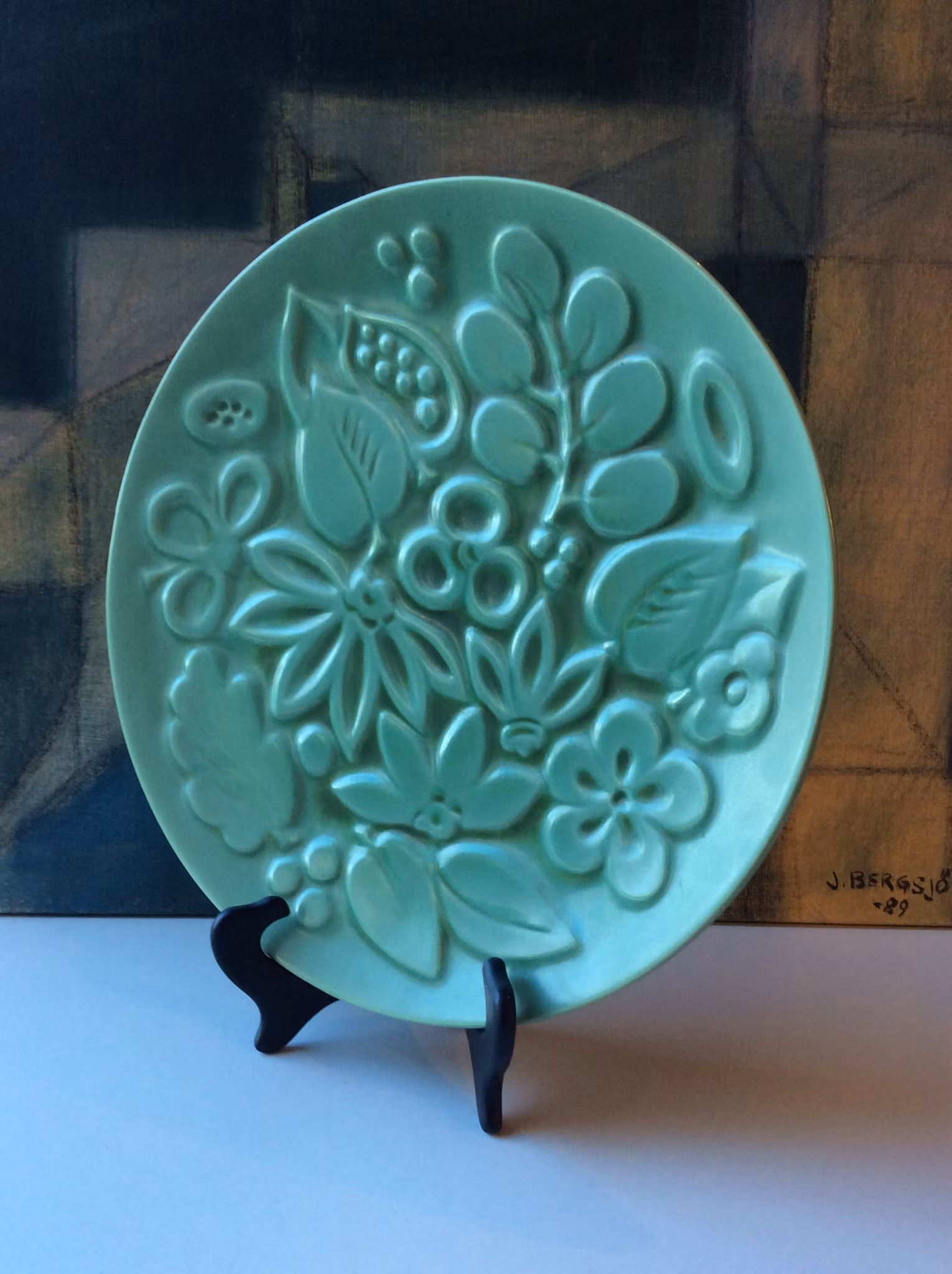 Gefle plate glace 2853