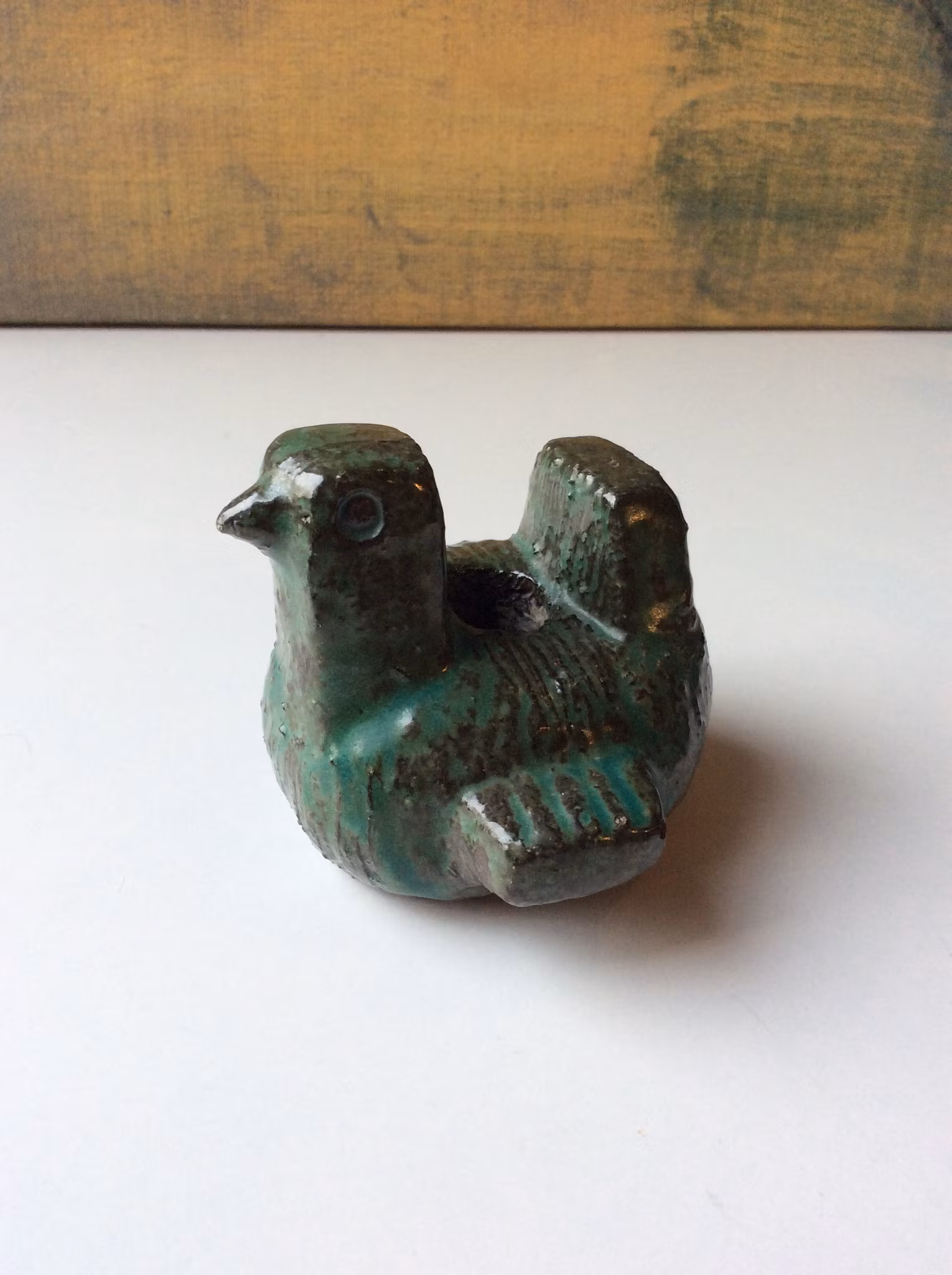 Bergsten bird candle stick