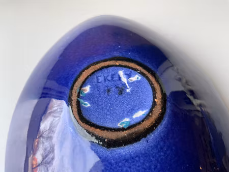Red/blue band bowl 377