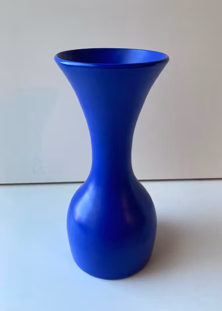 Blue vase 694