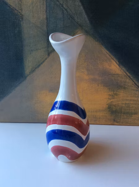 Tricolor floor vase708