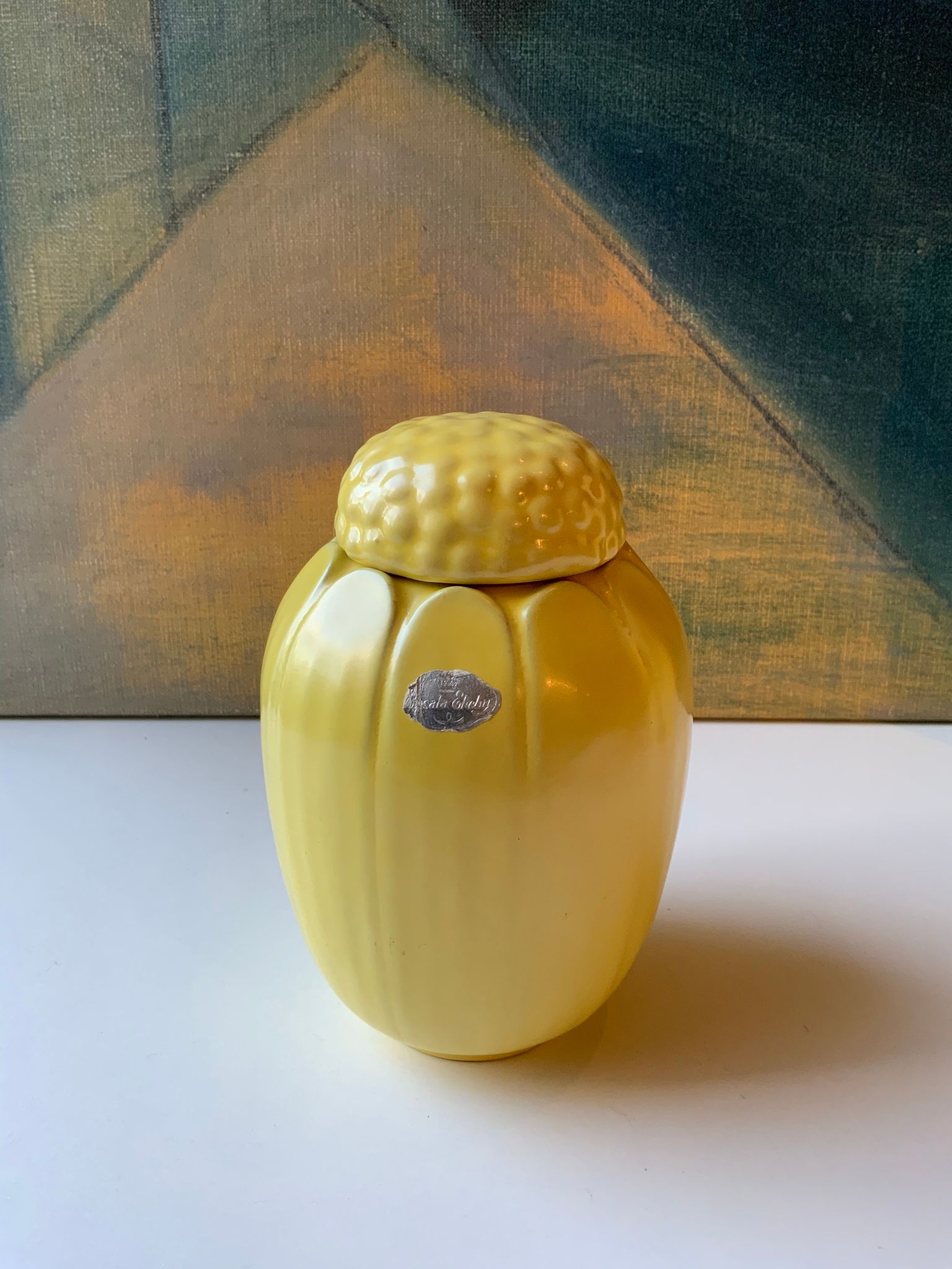Skawonius vase with lid 5037