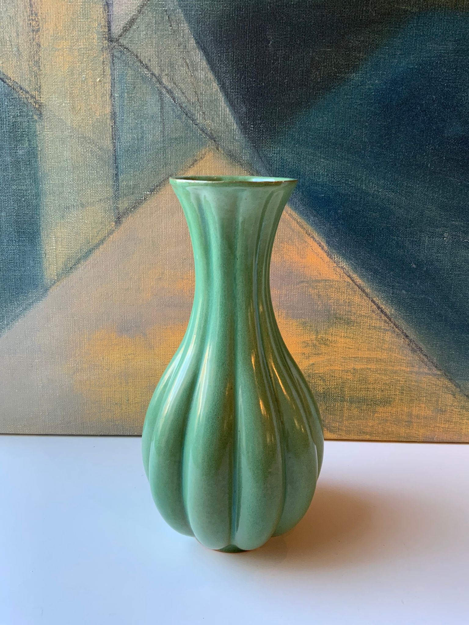 Glory green vase 1095/43
