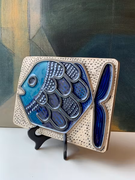 Fish wall plate 8015M