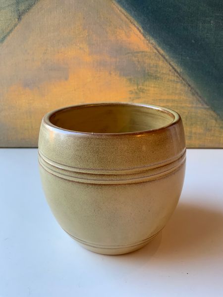 Yellowish vase