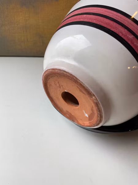 Svea 2 striped flower pot