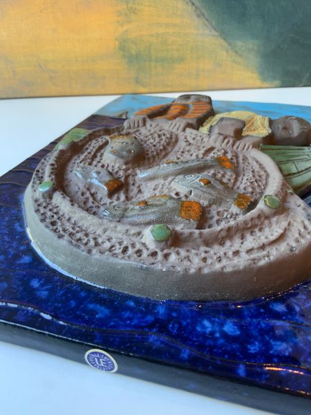 Fishermen wall plate 2040