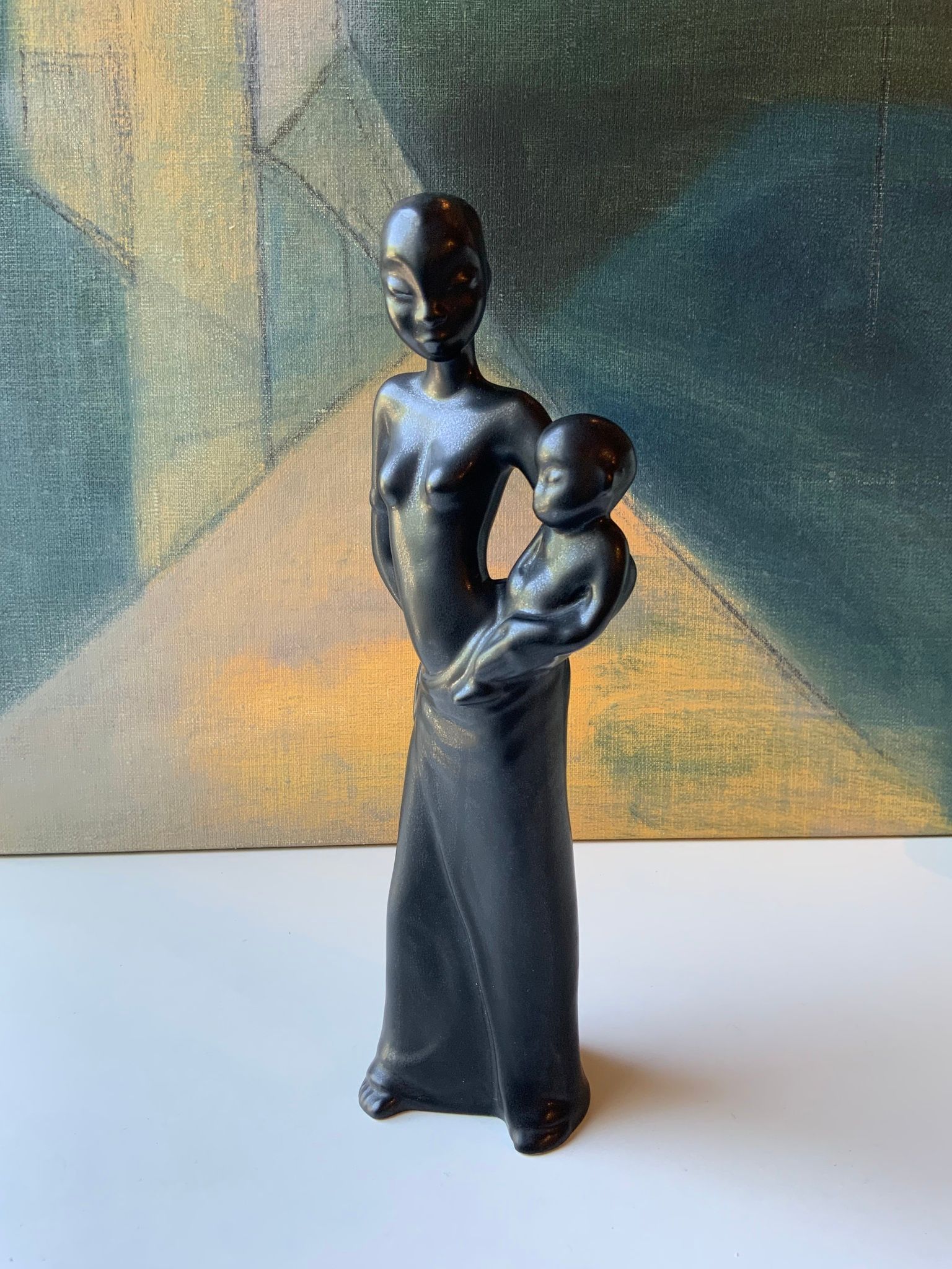 Gefle black woman C15