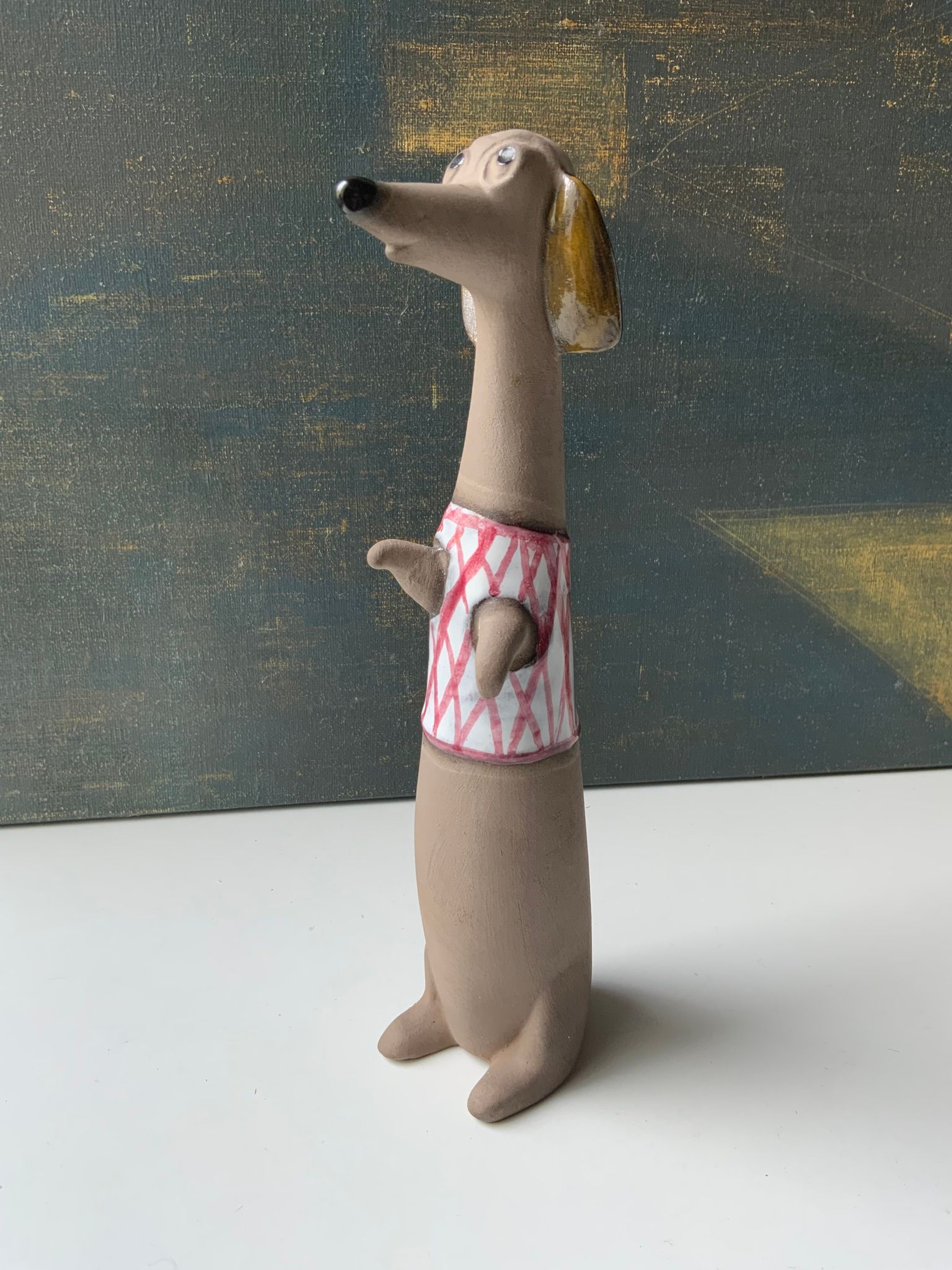 Dog figure 8014