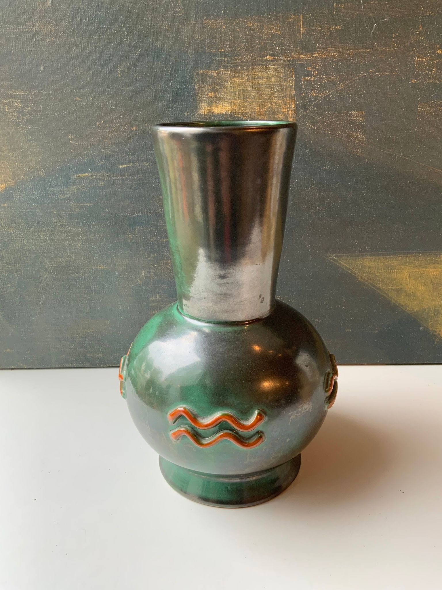 Luterkort Art Deco vase 38