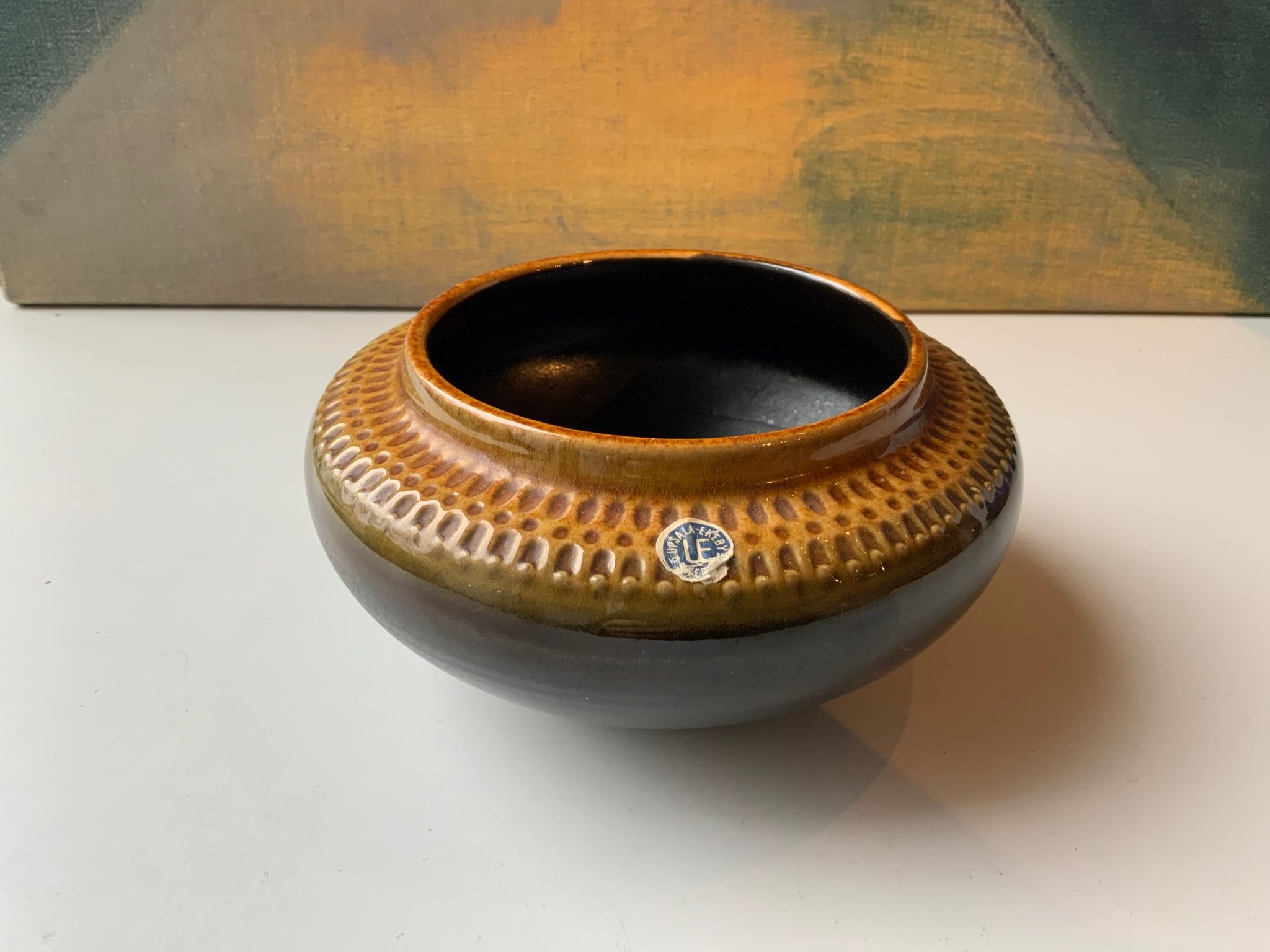 Luna brown bowl 8056M