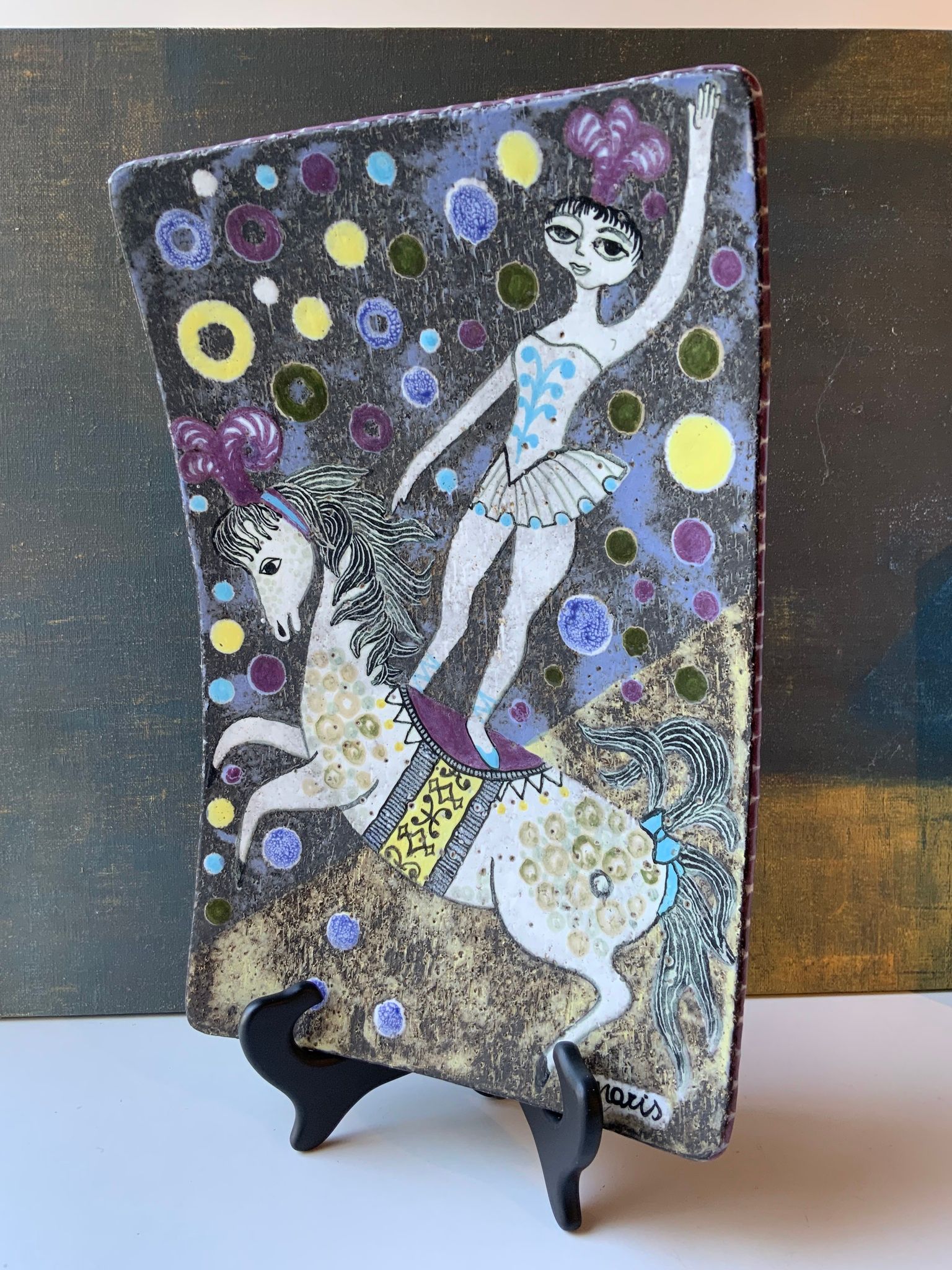 Circus plate 4126