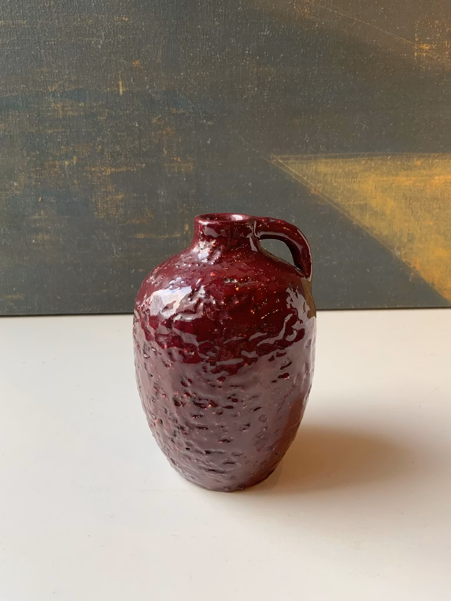 Progresso burgundy vase 2357
