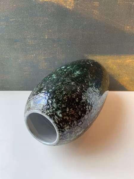 Plan green vase 2287