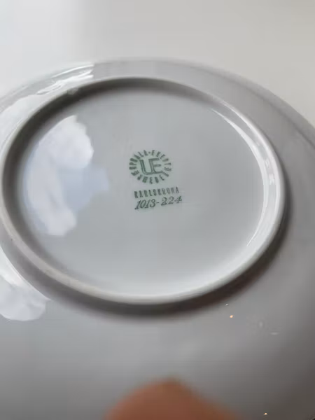 12 Karlskrona Stella plates