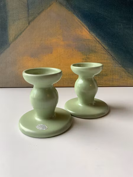 Örjan pair of candle sticks