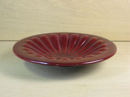 burgundy bowl 382