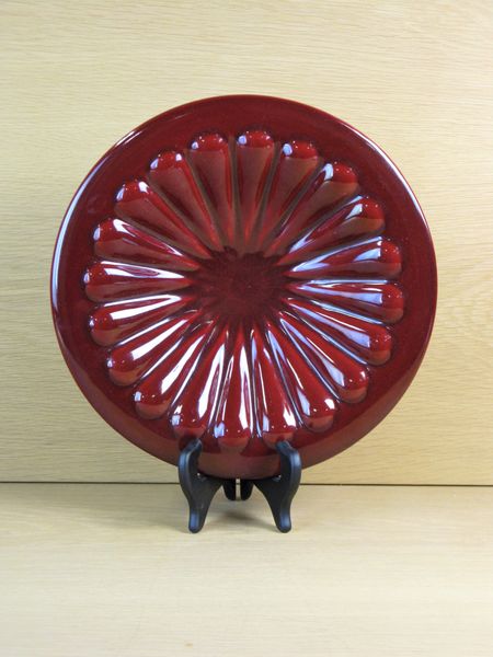 burgundy bowl 382