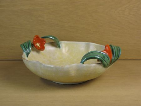 Red flower bowl 99
