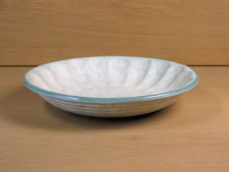 Grey and green bowl 78