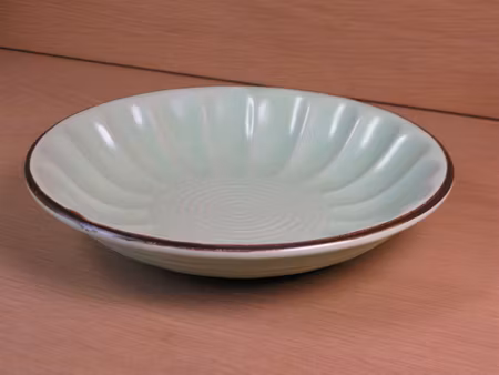 lightgreen/brown bowl 78