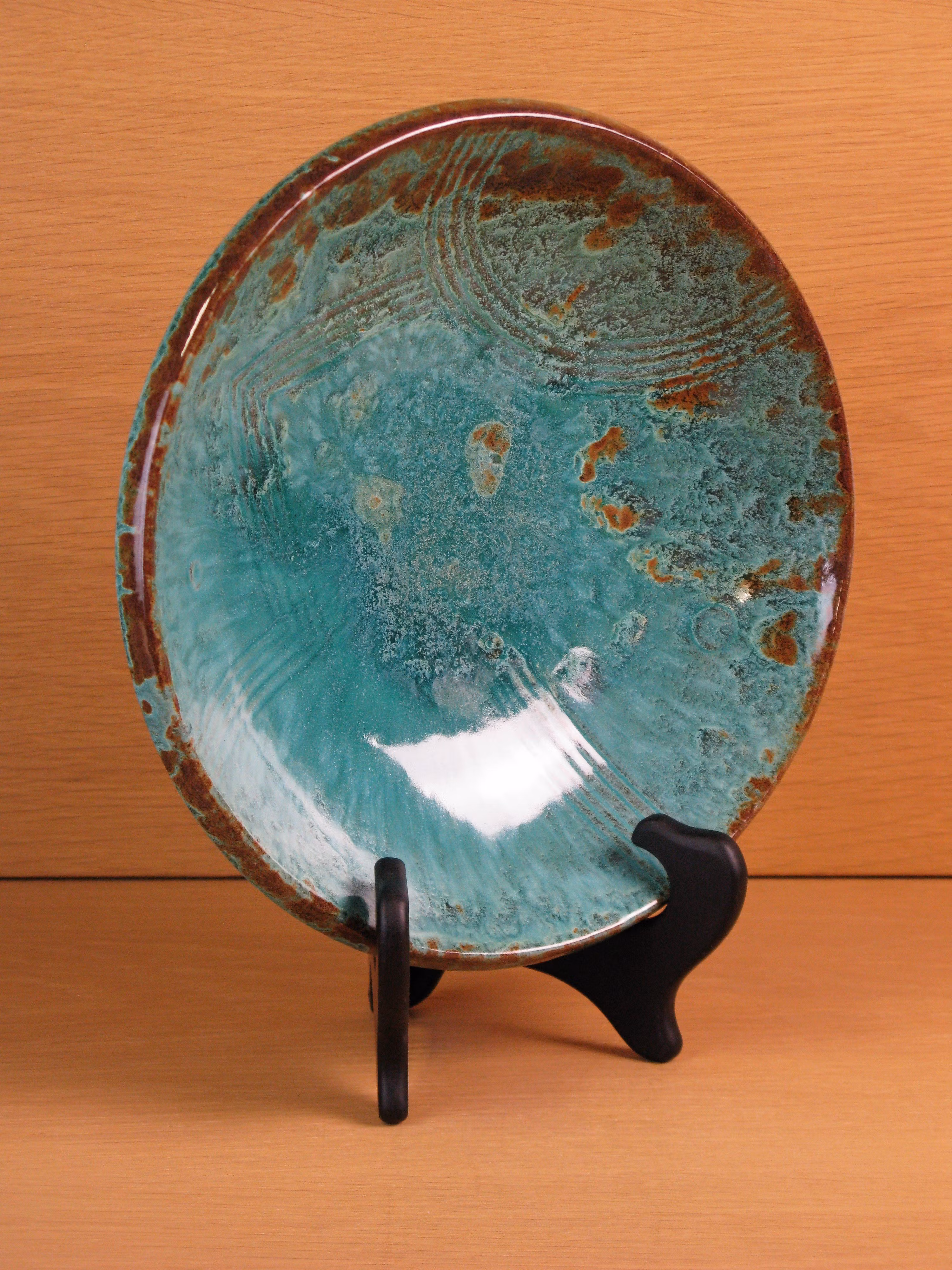 green/brown bowl 3209