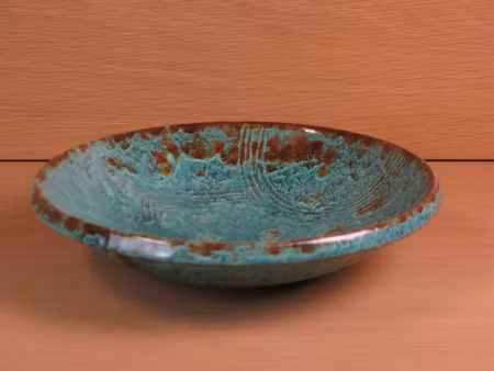 green/brown bowl 3209