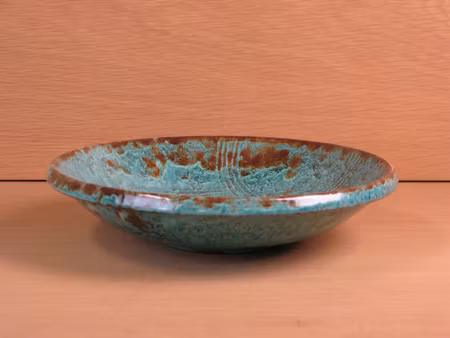 green/brown bowl 3209