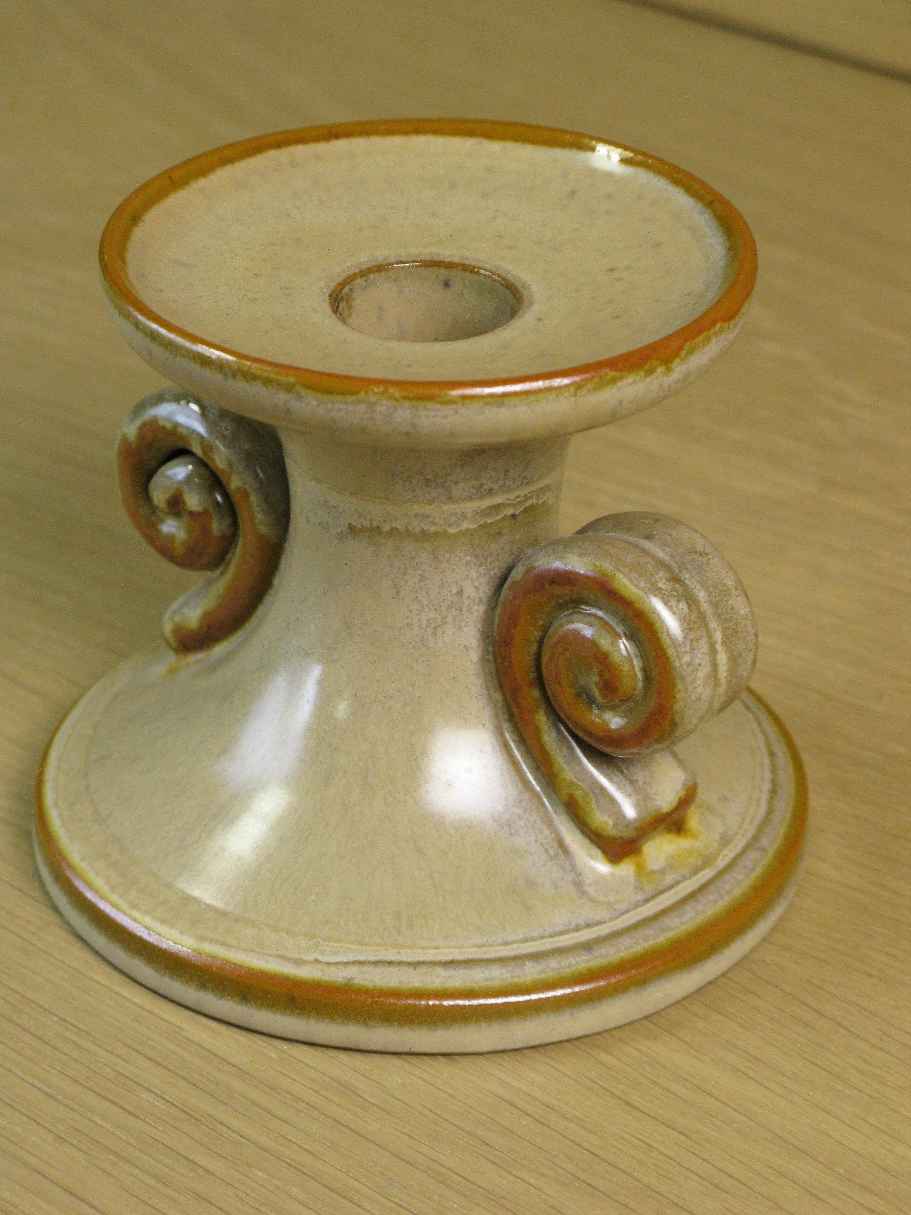 brownish candlestick