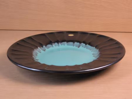 black/green fruit plate 2355