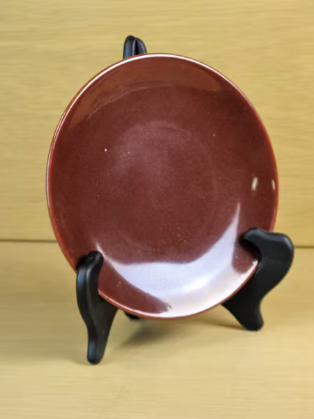 burgundy small plate 1