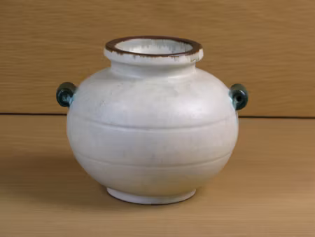 greyish/green/brown vase 71