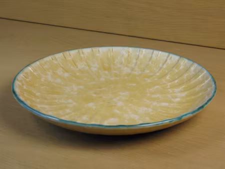 Yellowish/green plate 19
