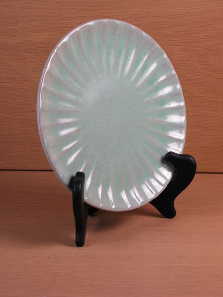 light green small plate 10