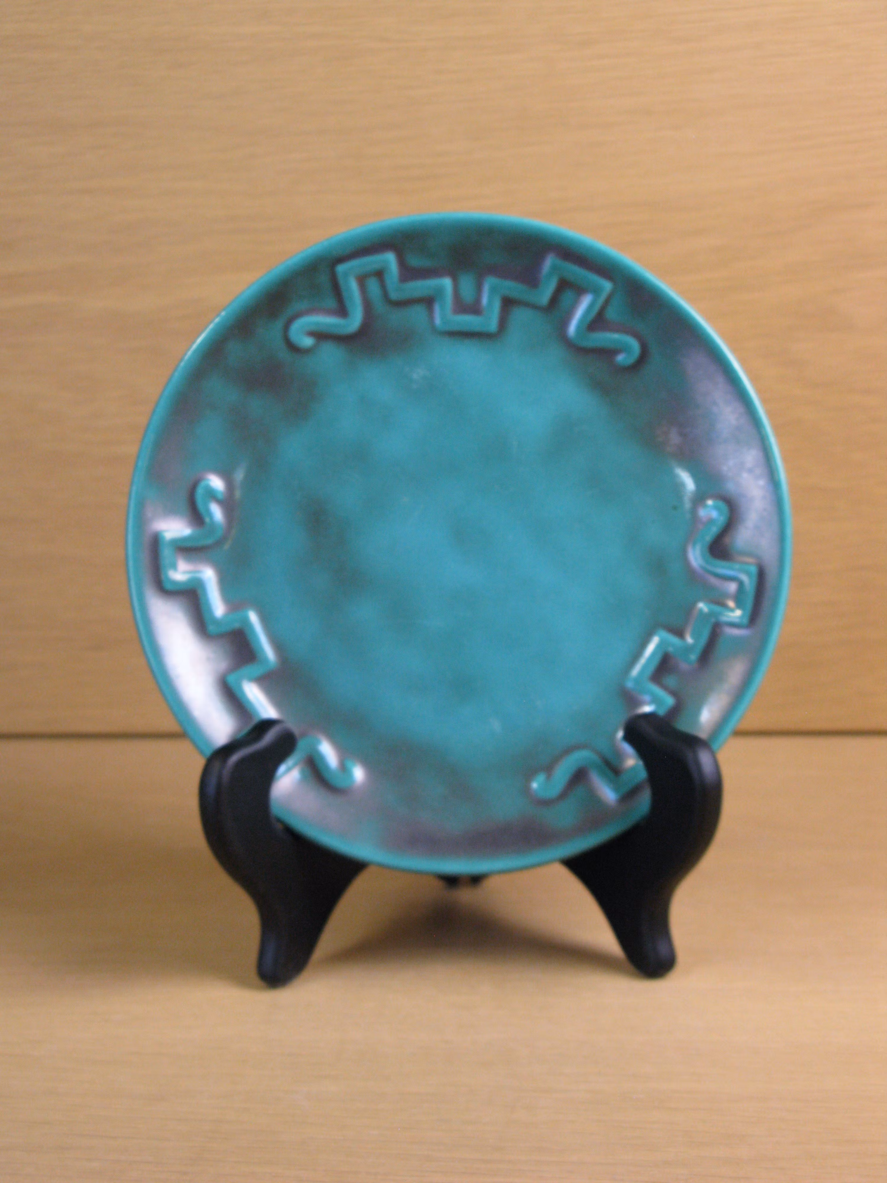 green juno small plate