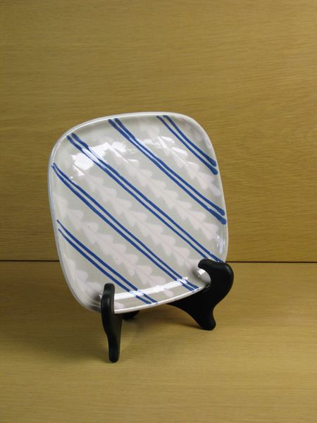 grey/blue small plate fyris 15