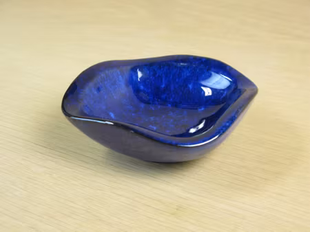 dark blue ashtray 57