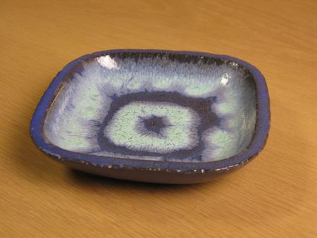 blue/turquoise bowl 4112