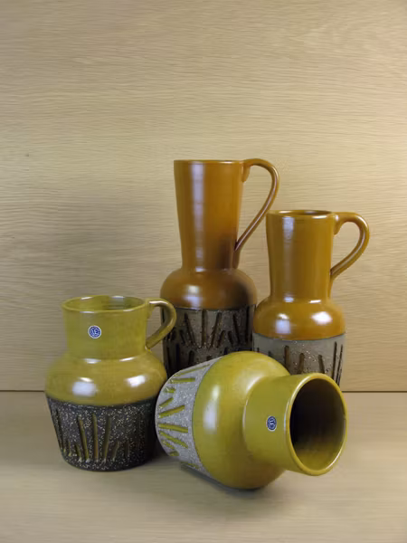 Orange tokyo vase 4074m