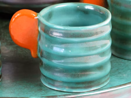 green liqueur set 2