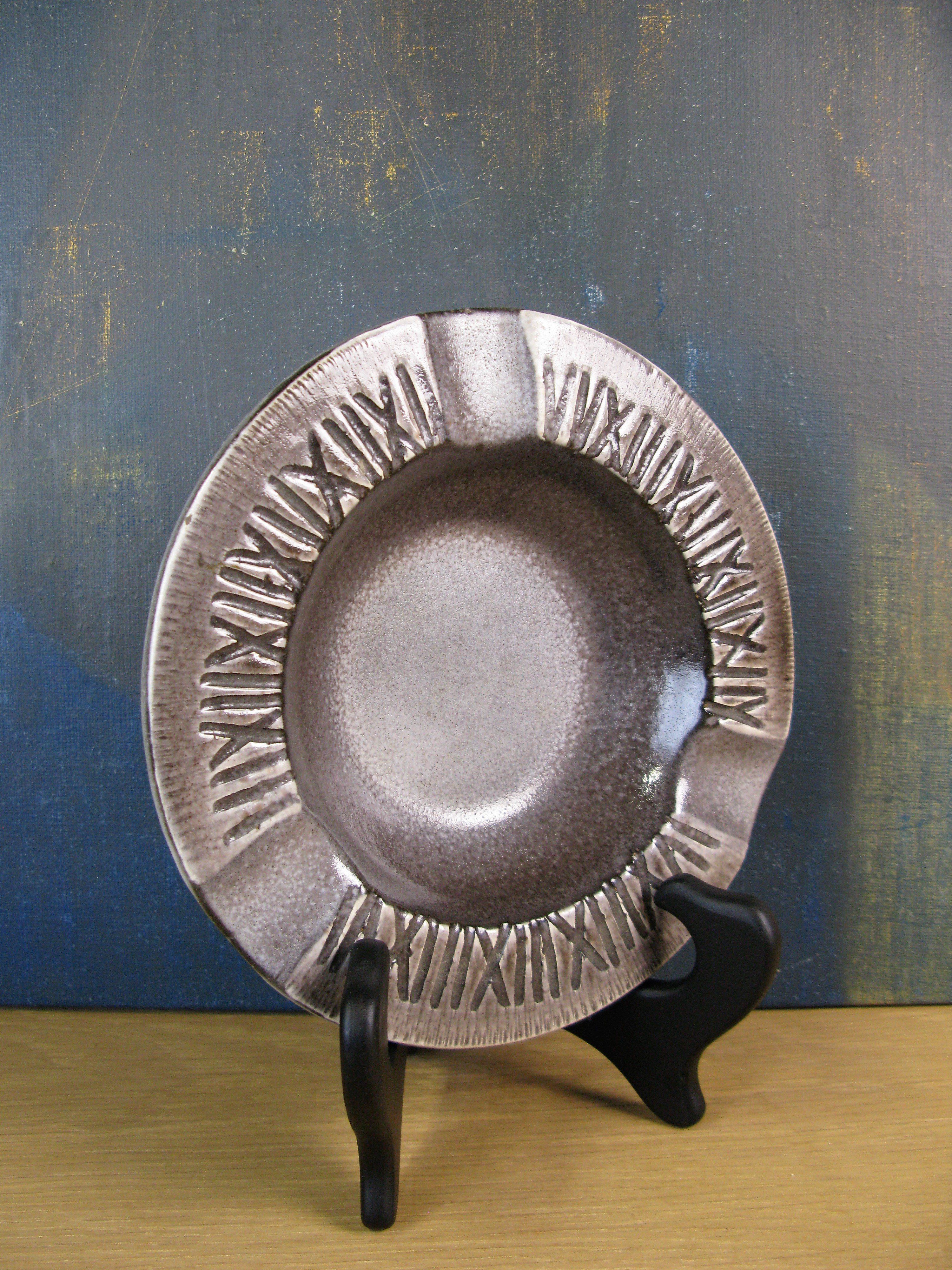 roman numbers ashtray 1037/28