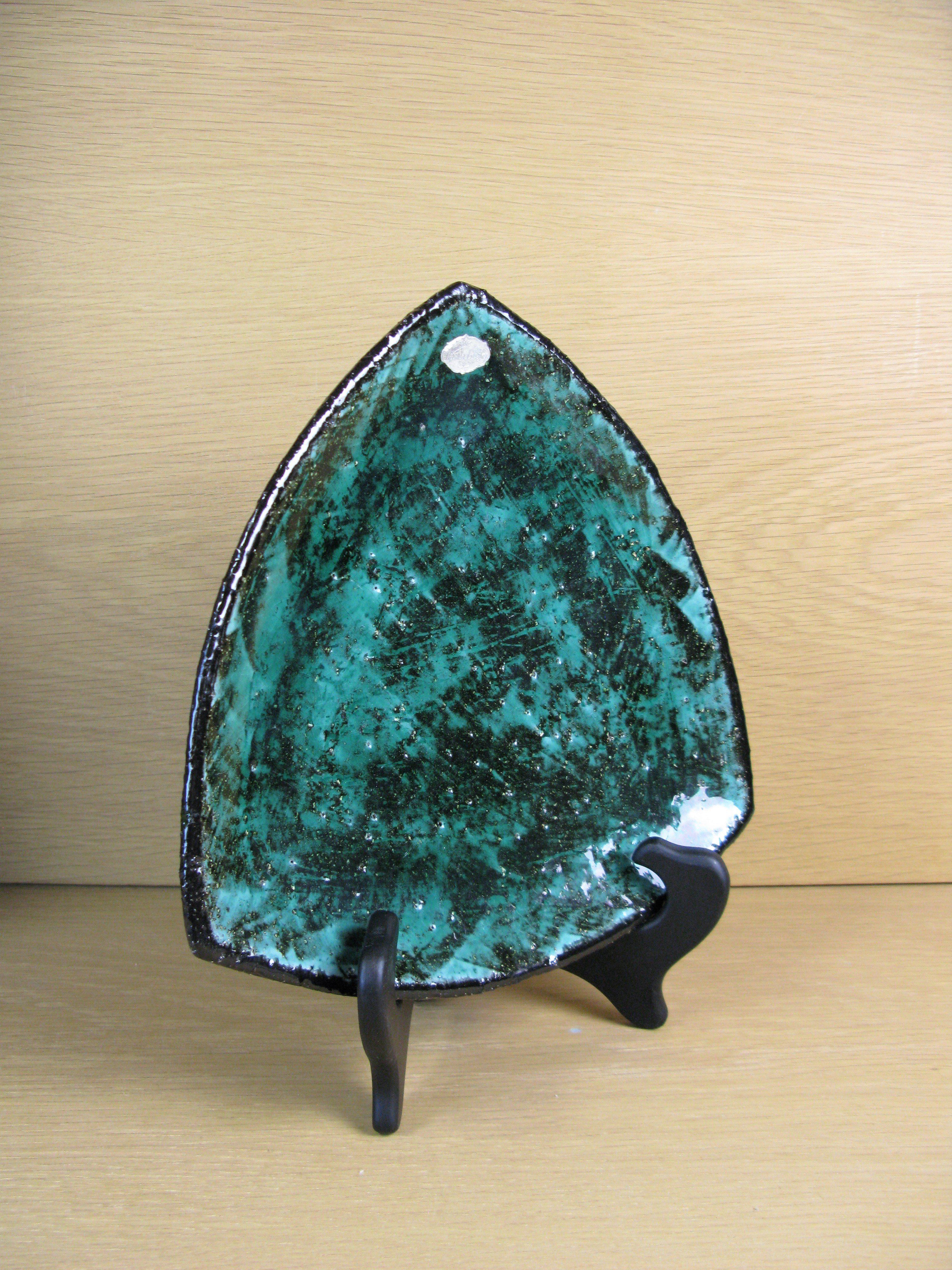 green fiorella plate 2349