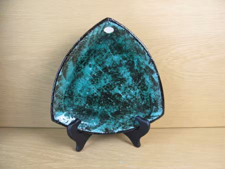 green fiorella plate 2349