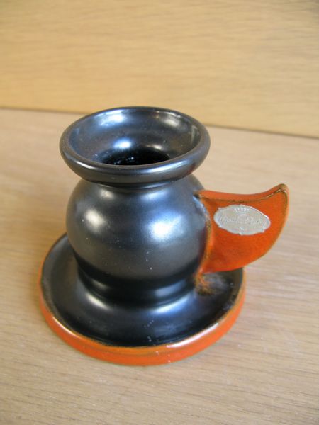 black/orange candlestick 2307