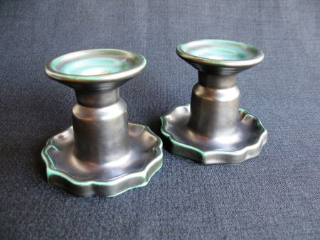 dark green candlesticks 17