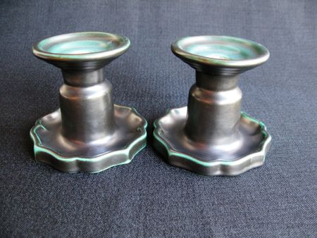 dark green candlesticks 17