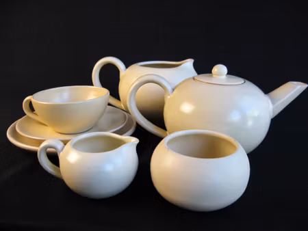 offwhite tea set